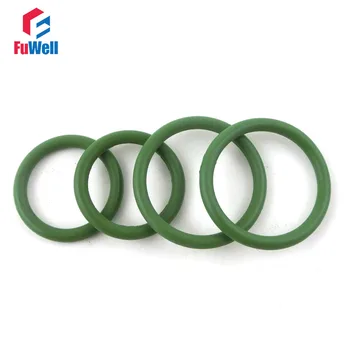 5db 3mm vastagság FKM zöld O-gyűrűk tömítés 60/62/65/68/70/75/78/80/85/88/90mm OD O gyűrűk Lyuktömítések Tömítés alátétek