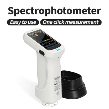 Nagy pontosságú koloriméter, precíziós spektrofotométer, műanyag, hardver, festék, hordozható koloriméter CR-10Plus